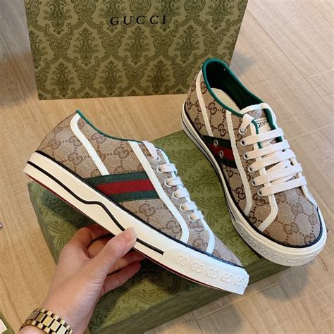 tenis gucci de escamas|gucci tennis shoes.